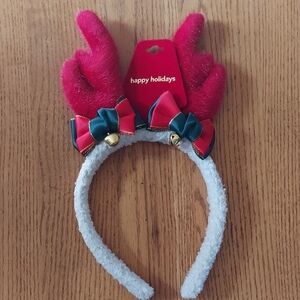Festive Reindeer Antler Headband